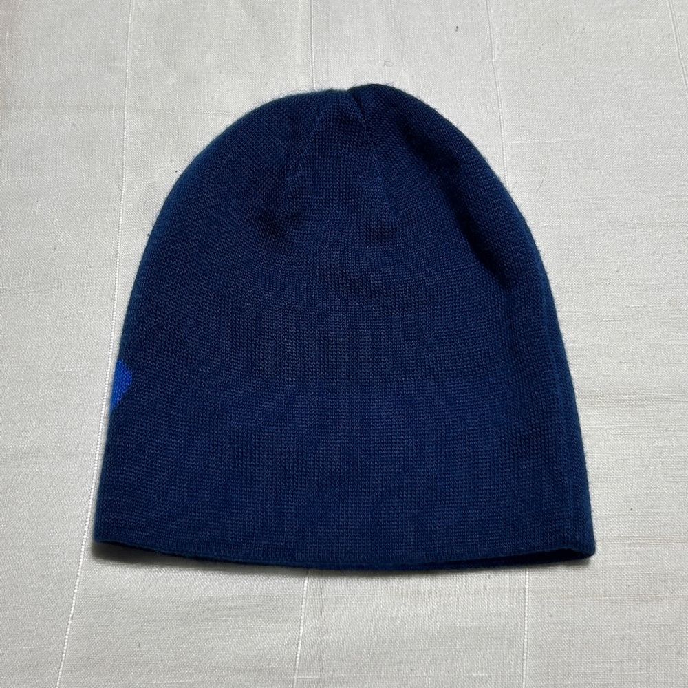Oakley Performance Fit Blue Knit Hat - Picture 2 of 5